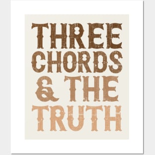 Three Chords And The Truth Posters and Art